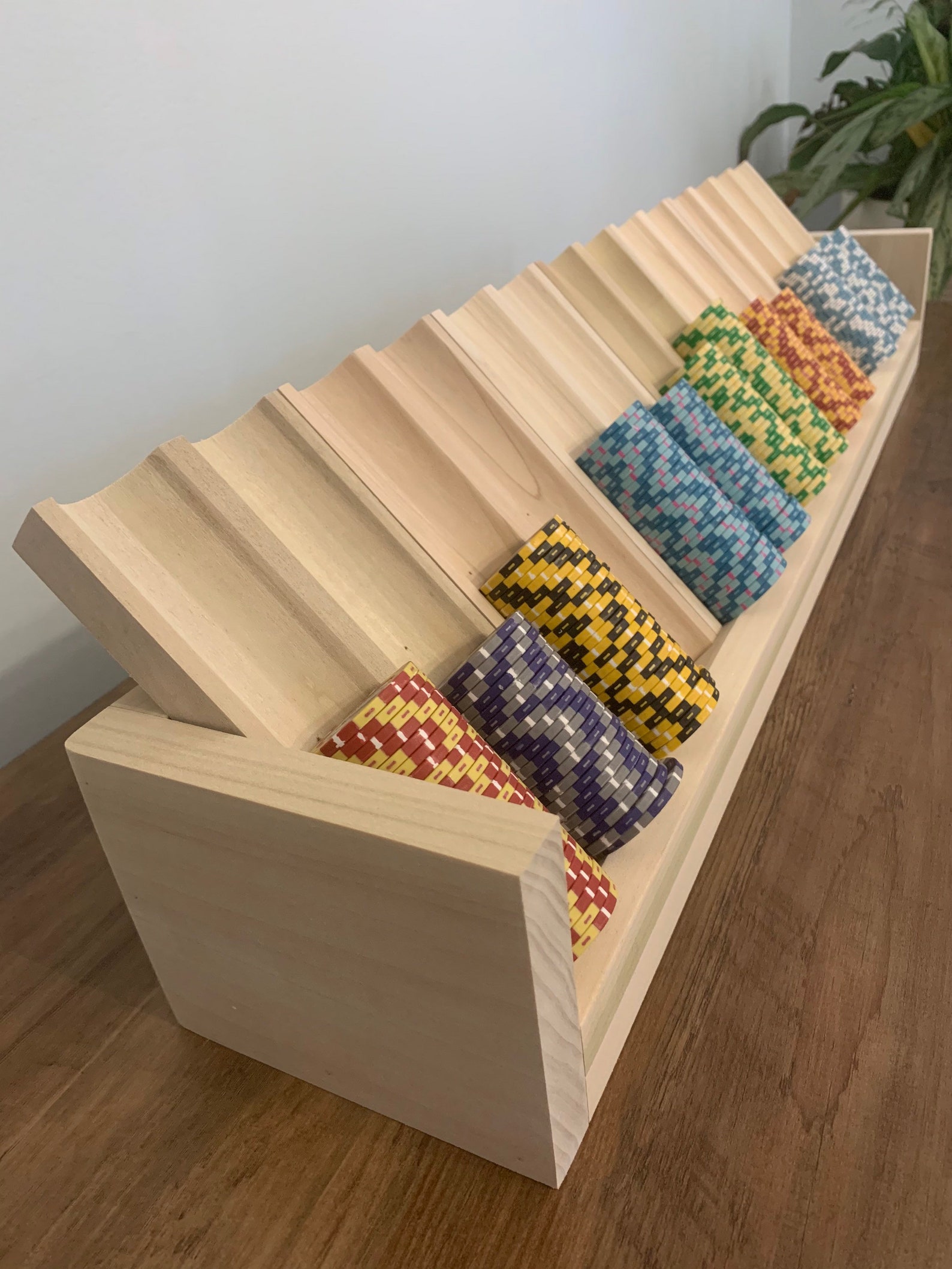 Craps Table/ Dealer Vertical Chip Rack Etsy