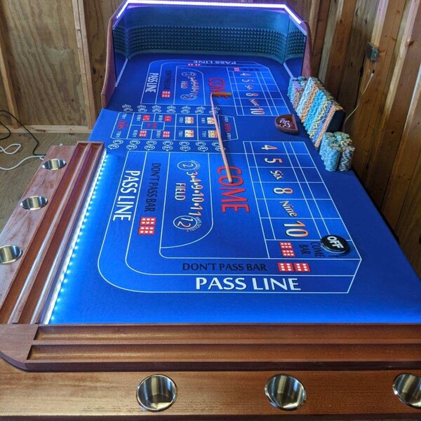 Craps Table Rails Etsy