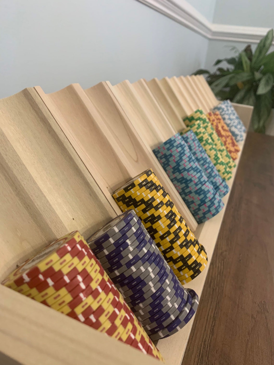 Craps Table/ Dealer Vertical Chip Rack Etsy