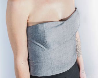 Strapless dress