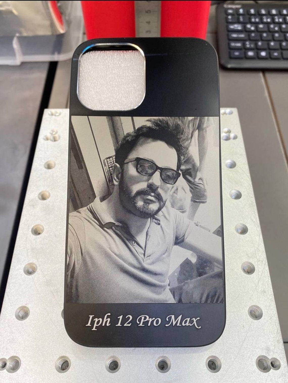 Personalized Laser Engraving Aluminum Phone Case Custom Phone Etsy