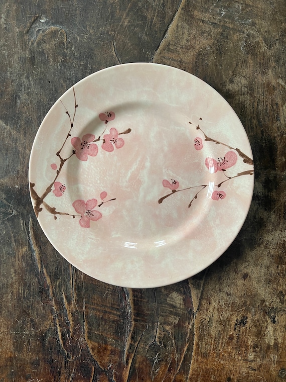 Royal Stafford Pink Cherry Blossom 11” Plate English Dinnerware Spring Bridal Baby Shower