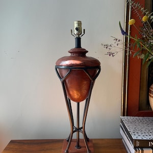 Vintage Benson Style 1980s Lamp by Frederick Cooper