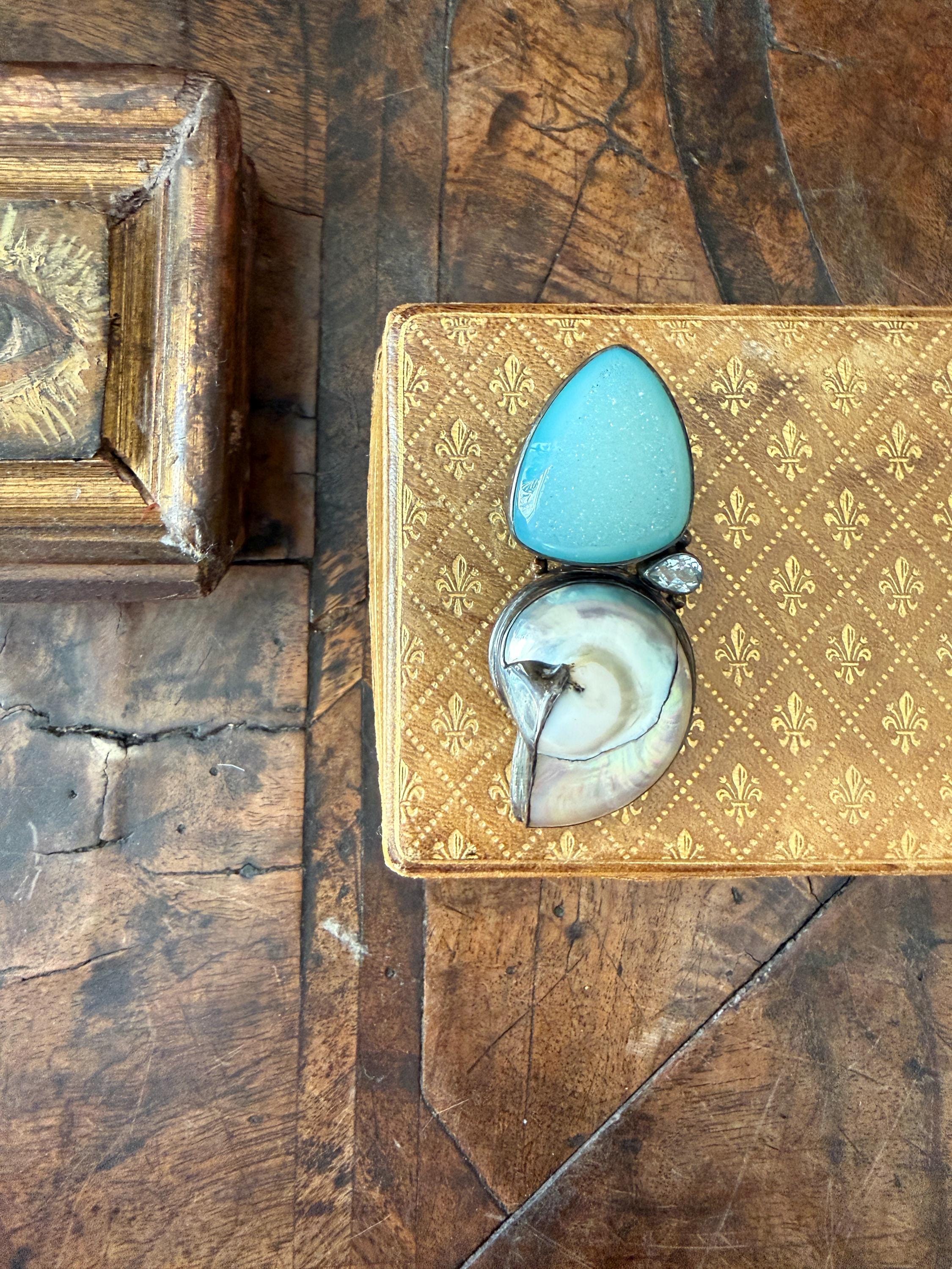 Egg Shell Brooch - Etsy