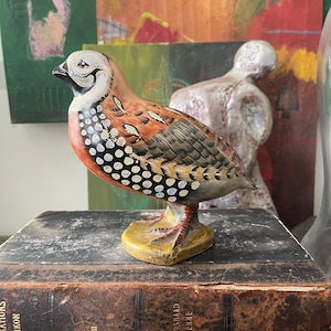 Vintage Italian Pheasant Figurine