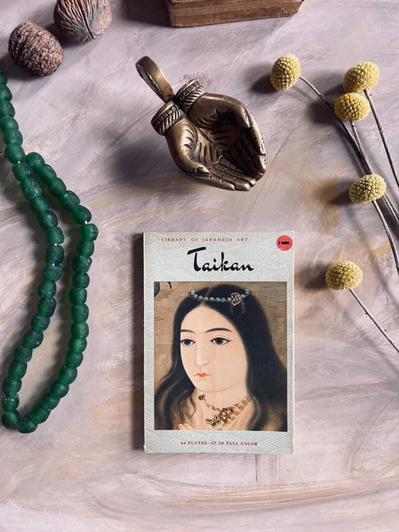 1956 Taikan Library of Japanese Art Vintage Book