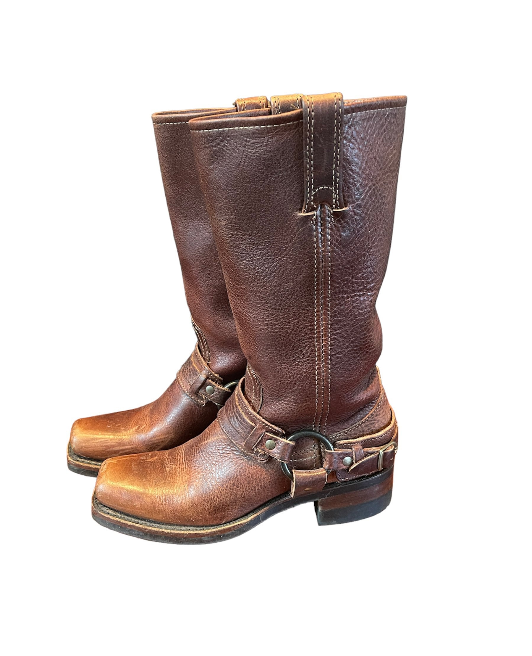 Women's Frye Harness Moto Style Western Boots