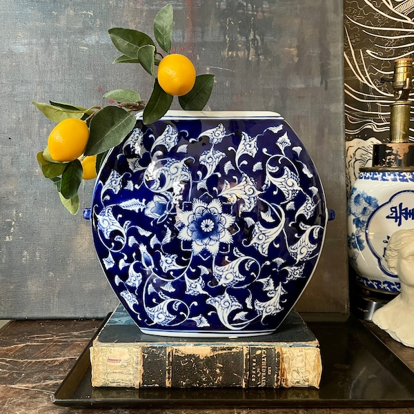 Chinoiserie Vase Etsy