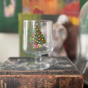 CLEARANCE - Large Christmas Cocktail Glass