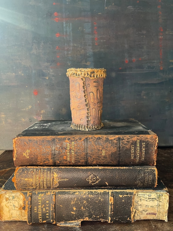 1970s Whimsical Pottery Sculpture Vase Postmodern