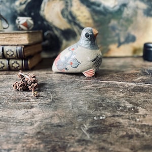 Vintage Tonala Pottery Bird