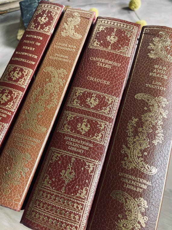 1960s Set of 4 Volumes From the International Collectors Library