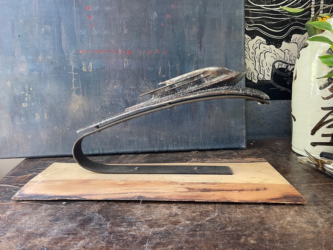 Plymouth Car Hood Ornament Art Etsy