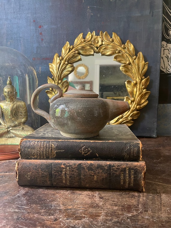 CLEARANCE - Handmade Pottery Teapot Earthy Textured