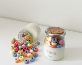 Cereal Candle – Nostalgic Childhood Memory Scented Candle | Novelty Home Decor