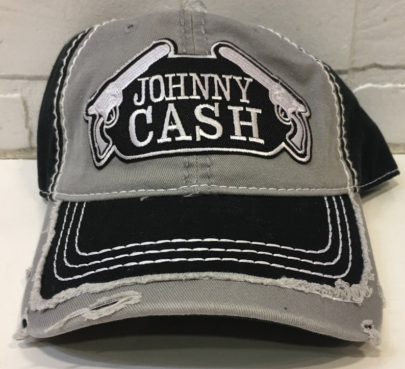 johnny cash trucker hat