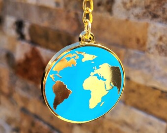 LOT OF 144 Globe Key Chains Keychains Earth Day Planet Key Ring RM1748 LOT OF 144 Globe Key Chains Keychains Earth Day Planet Key Ring RM1748