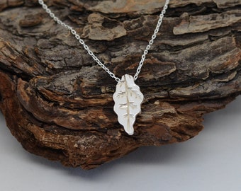 Sterling silver pendant, sterling silver chain