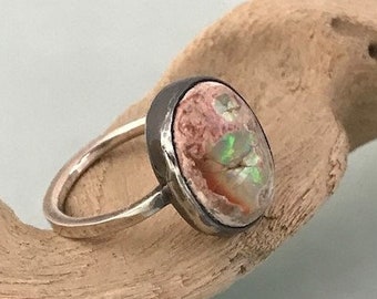Mexican Opal Ring