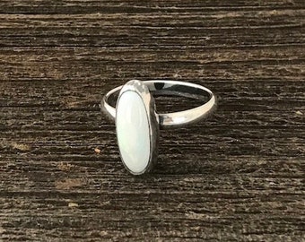 Delicate Opal Ring