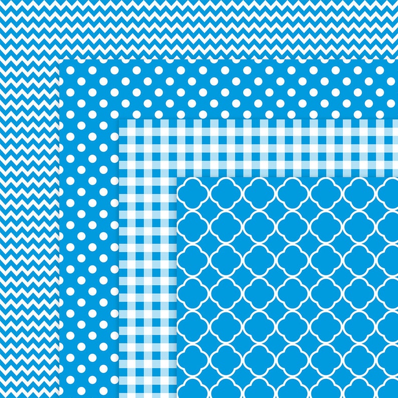 Printable Blue Paper