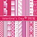 Triangle Papers, Geometric Paper, Digital Scrapbook Papers, Backgrounds ...