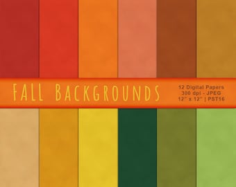 Fall Backgrounds, Textured Backgrounds, Digital Backgrounds, Textured Papers, Scrapbook Papers, Item PST16