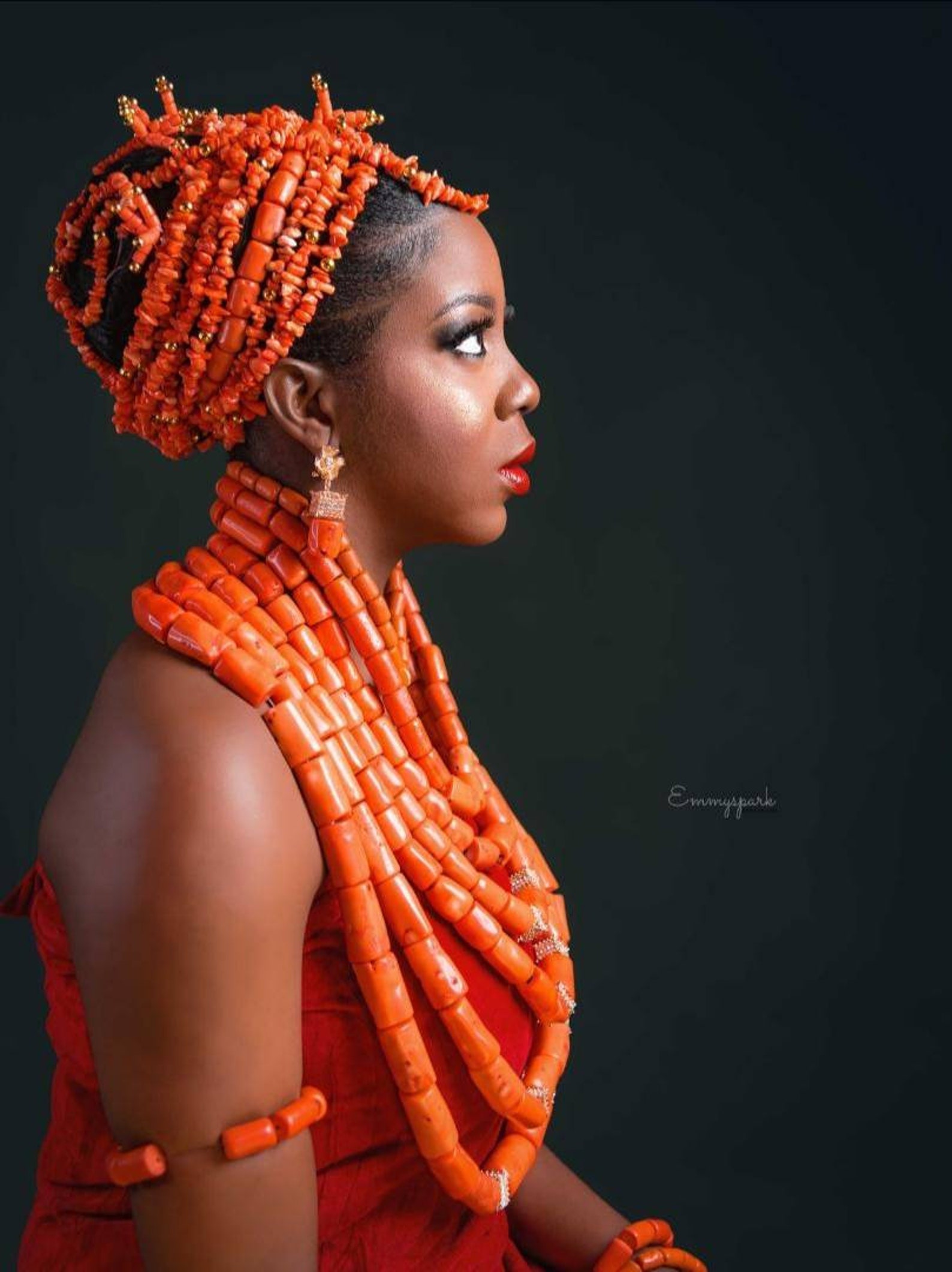 African Nigerian Igbo Edo Original Italian Coral Beads Etsy