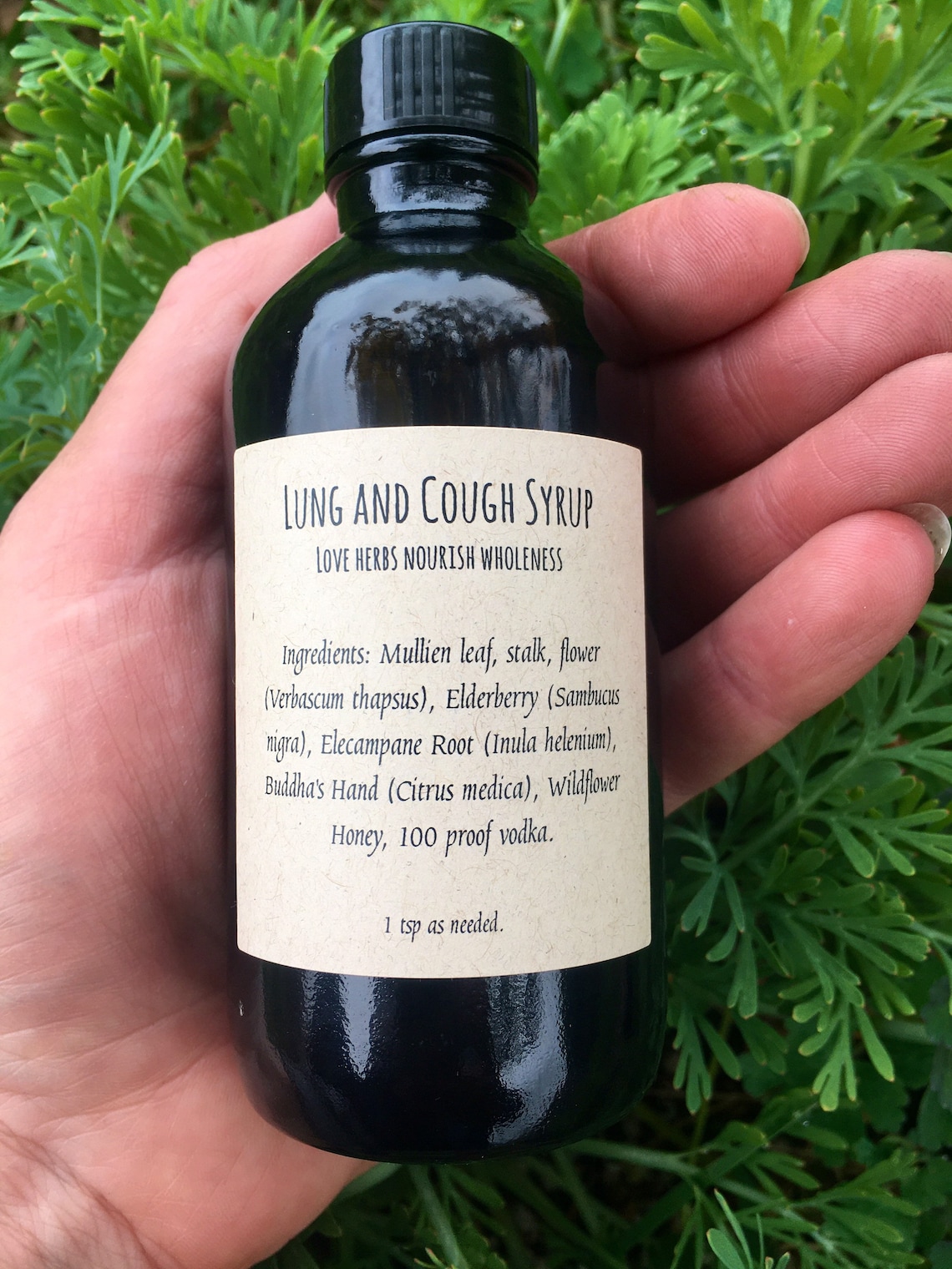 Lung and Cough Syrup 4 Ounce Etsy