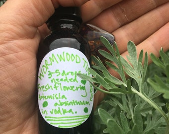 Fresh Flowering Wormwood Tincture