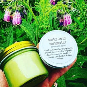 Bone Deep Comfrey Root Tallow Balm