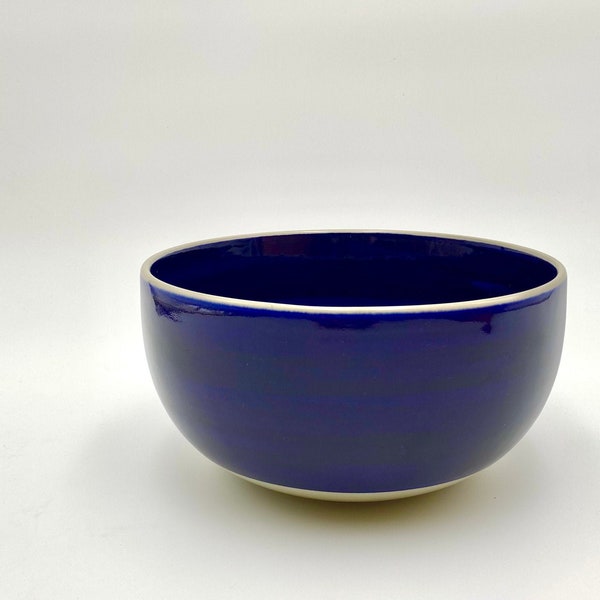 Rörstrand Sweden Large Bowl Cobalt Marianne Westman 60s