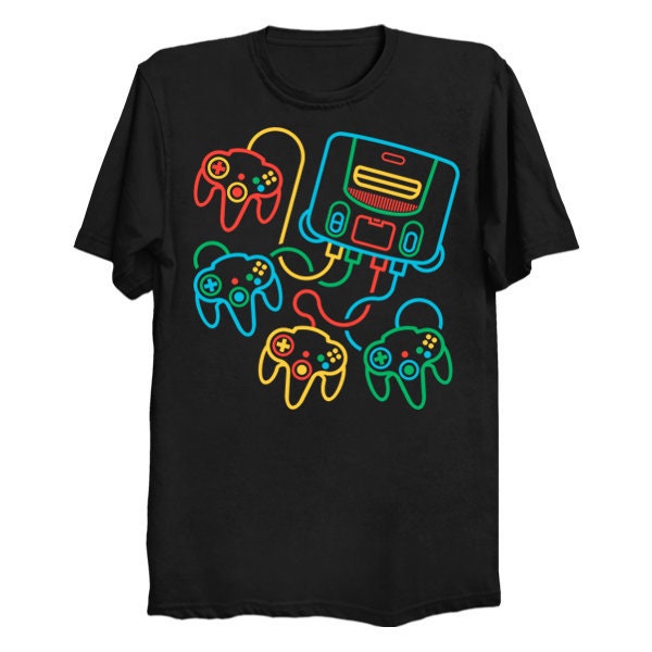 Super64 Videogame T-shirt - Etsy