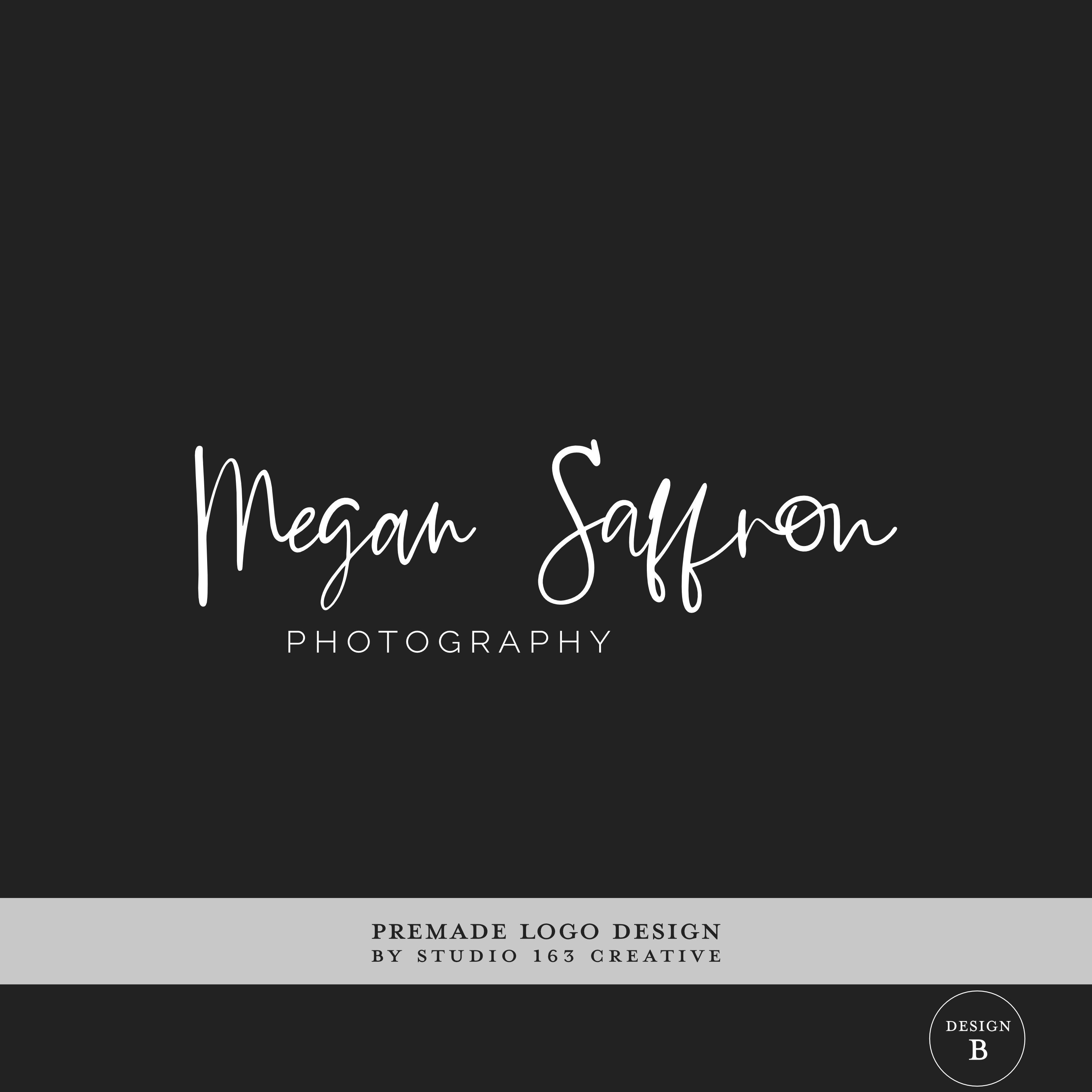 Premade Logo Branding Package Signature Logo Watermark Etsy