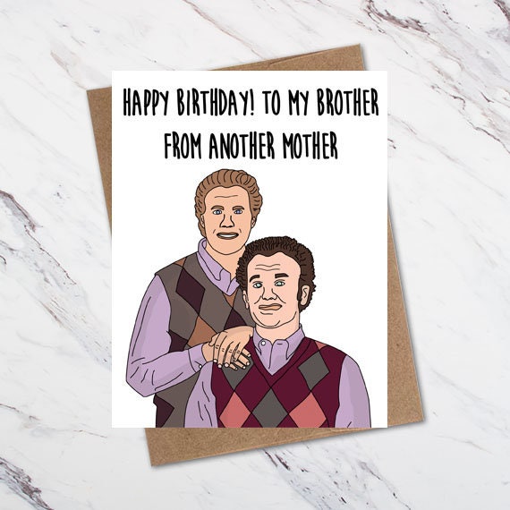 Step Brother’s Birthday Card - Etsy