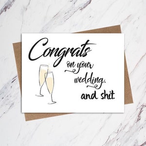 Carte de félicitations de mariage, félicitations pour votre mariage