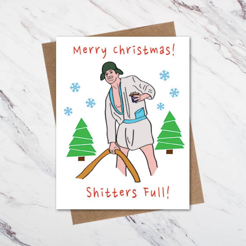 Funny Christmas Card, Christmas Vacation Card, Cousin Eddie image 2
