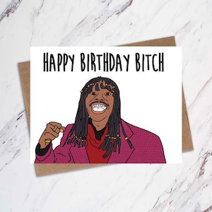 Carte d’anniversaire Rick James