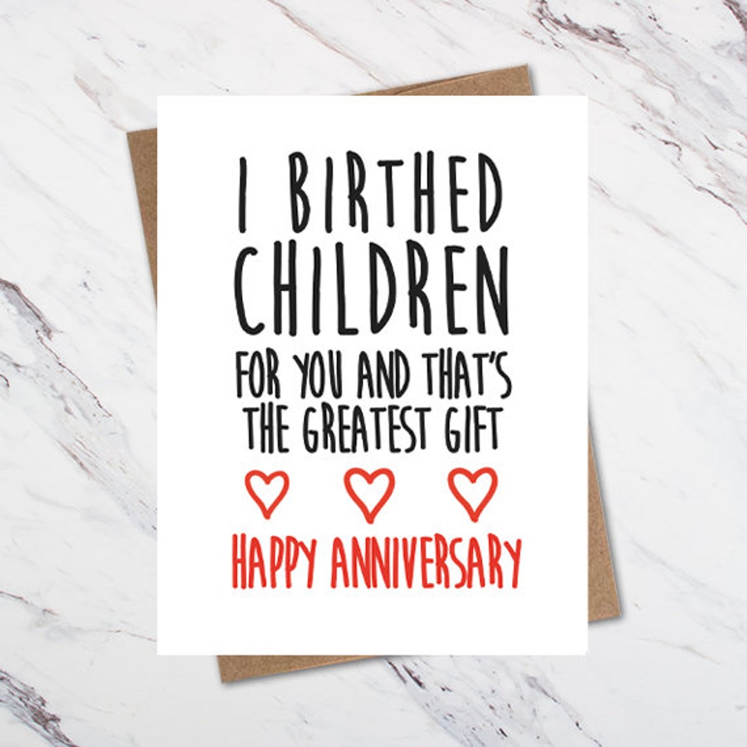 Rude Anniversary Card, Funny Anniversary Card - Etsy UK