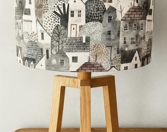 Appledore cottages - Handmade lampshade