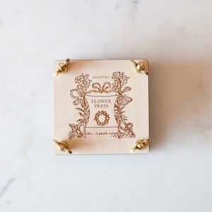 KFSOQE Micro Flower Press, Miniature Clover Leaf Flower Press Kit, DIY Pressed Flower Plant Preservation Kit Plants Art Crafts Metal Pressing Arts Craf 11 thumbnail image