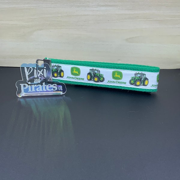 Lanyard Tractor John Deere Keychain Etsy