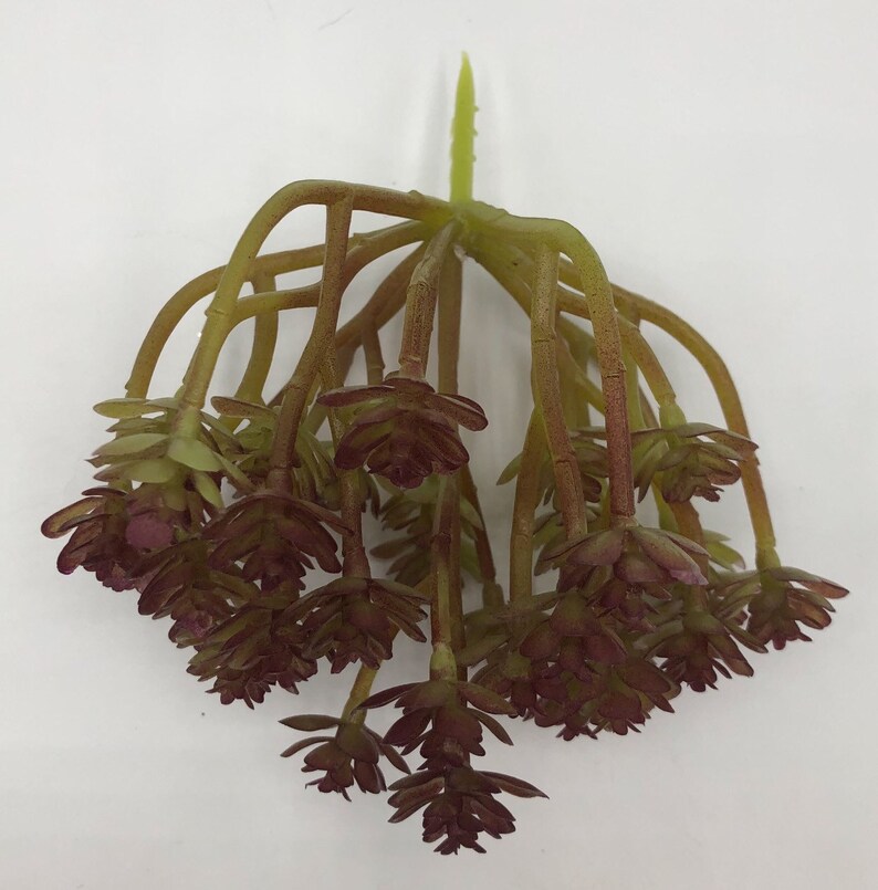 Artificial Large Purple Sedum Succulent