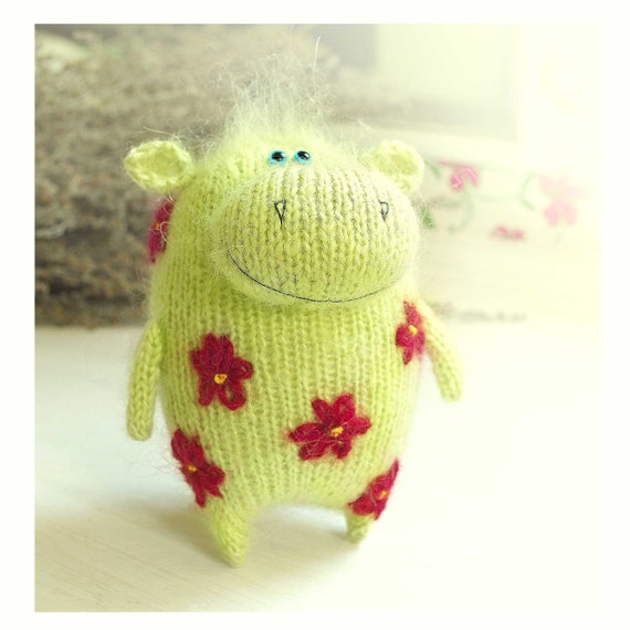 hippo stuffed animal pattern