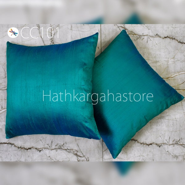 Raw Silk Pillow Etsy