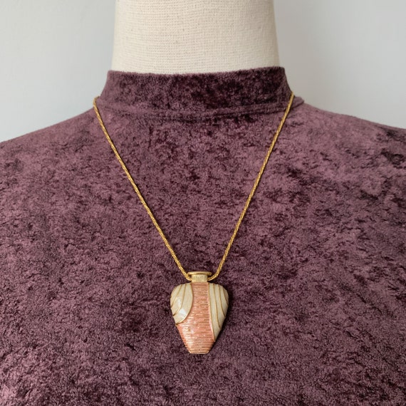 Balenciaga gold locket necklace deals