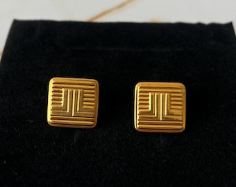 ランバン ヴィンテージ ゴールドメッキ カフスボタン - Etsy 日本
