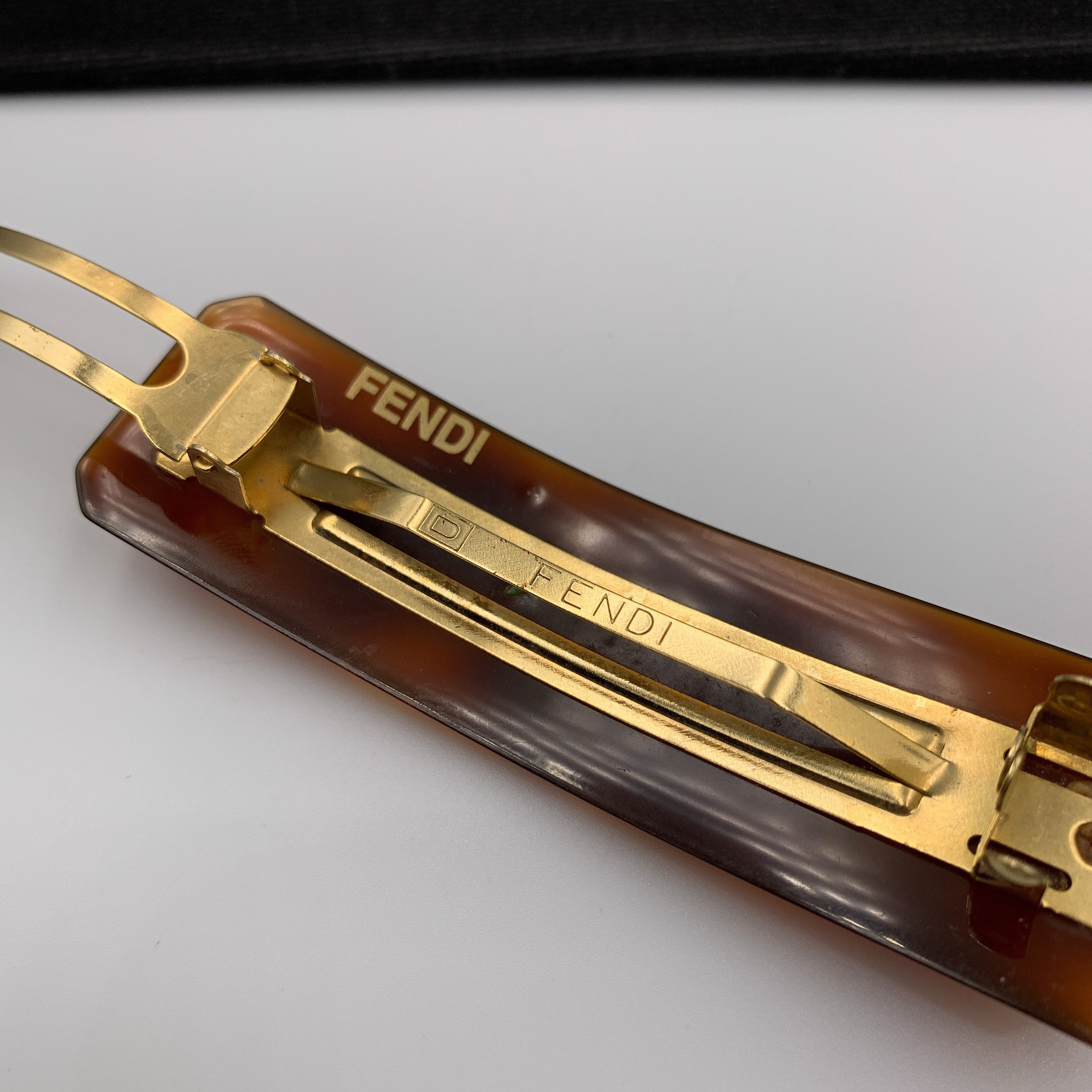 Fendi Vintage FF Logo Hair Clip - Etsy display picture 3