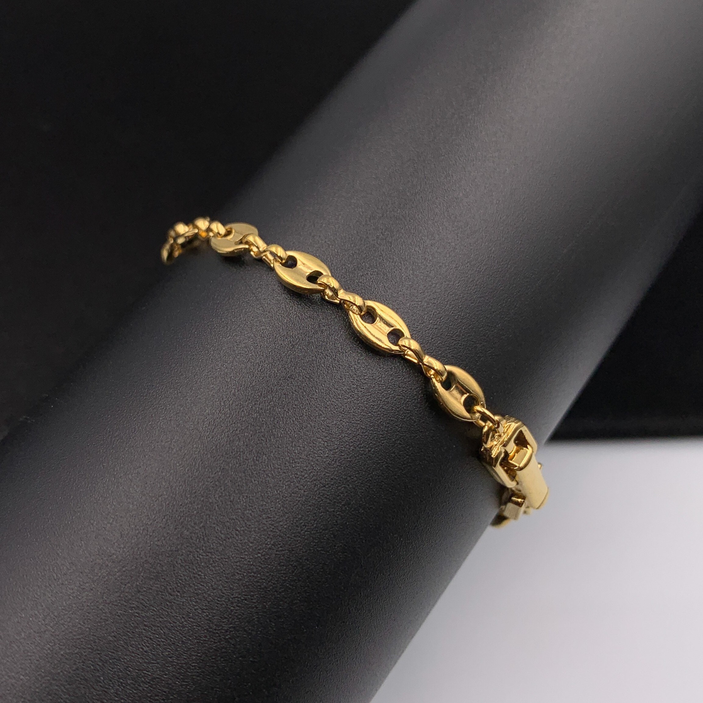 GIVENCHY Vintage Gold Plated Link Bracelet - Etsy GIVENCHY Vintage Gold Plated Link Bracelet - Etsy