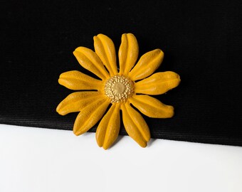 KENZO ヴィンテージ ゴールドメッキ フラワーブローチ - Etsy 日本